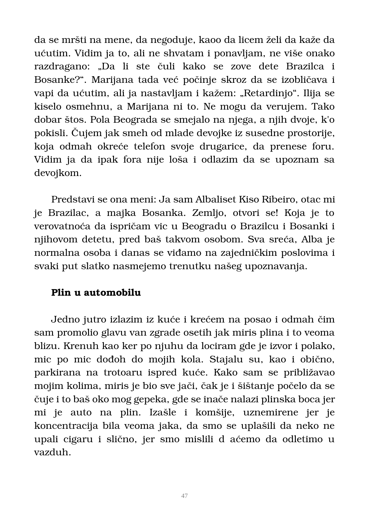 Страна 48 рукописа „Nikada objavljene kolumne”